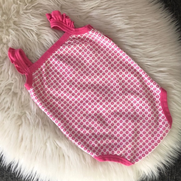 Origany 🌸 Organic Flutter Sleeve Patterned Onesie - Picture 2 of 6